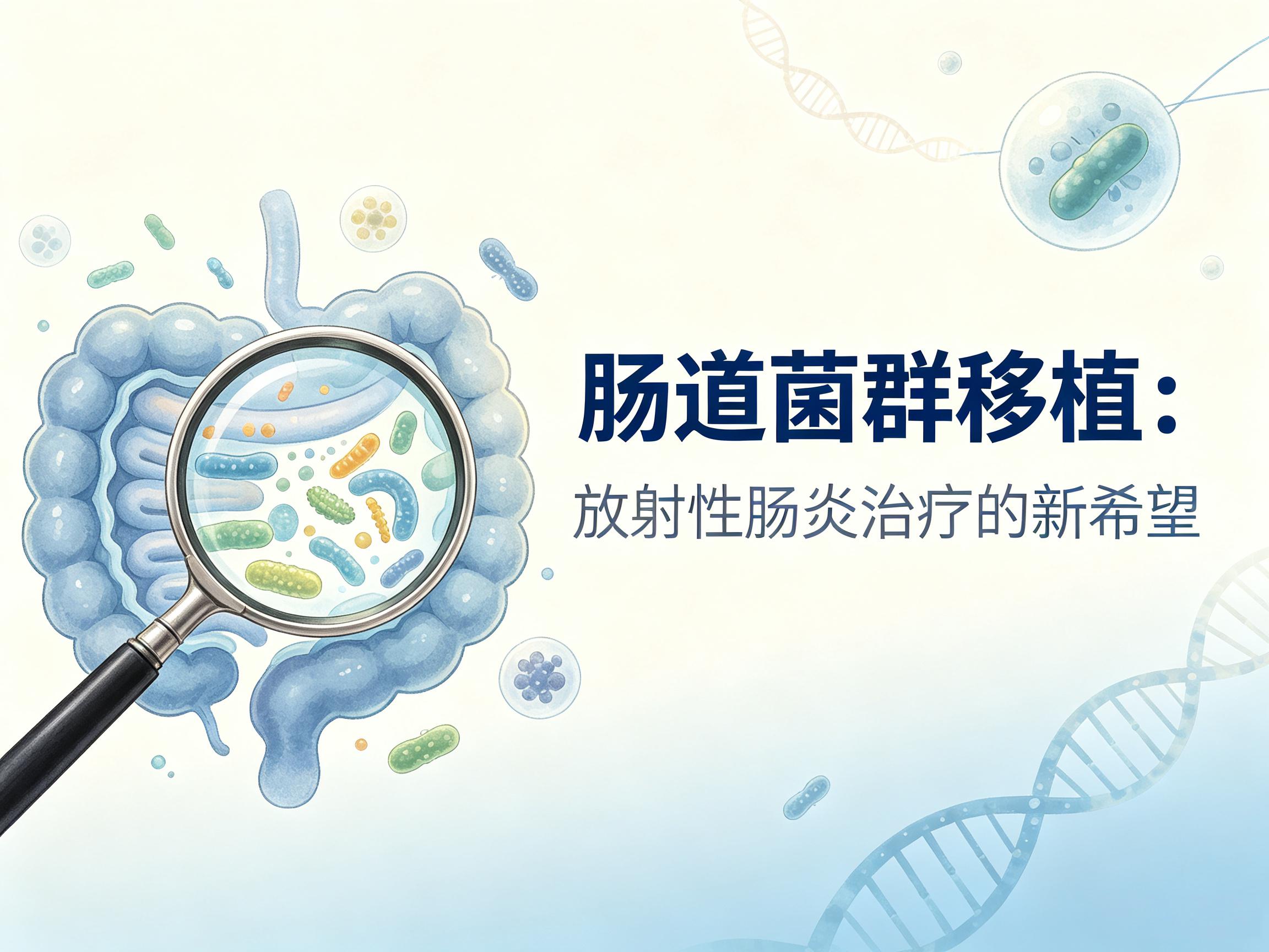 资阳市|第3期 肠道菌群移植：放射性肠炎治疗的新希望